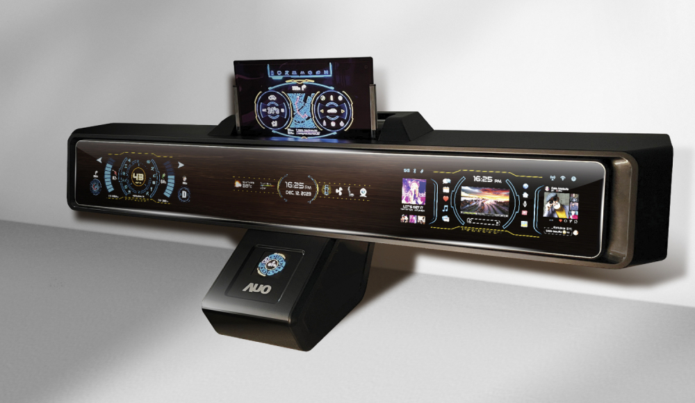 k1体育Micro LED沉浸式车舱显示方案结合 可卷式、可伸缩的Micro LED应用并可呈现不同的质感纹路，展现人性化设计