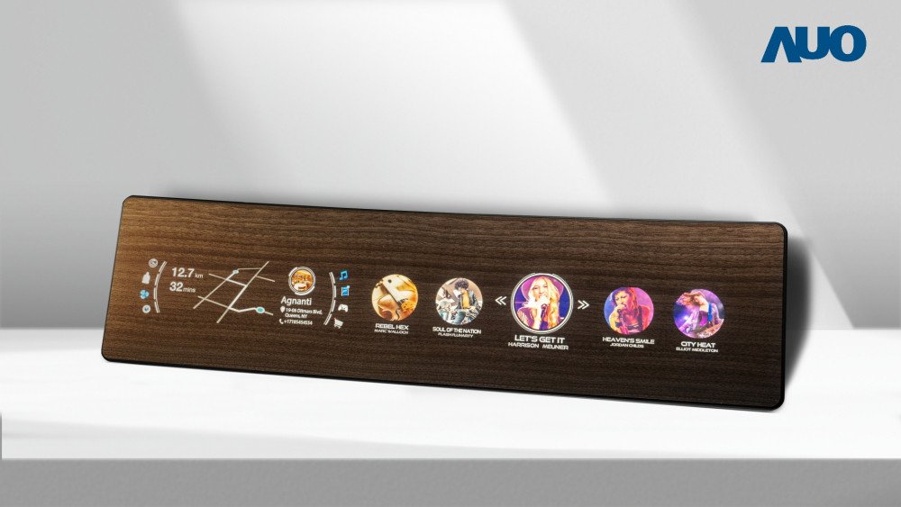 k1体育研发全球最高穿透度达80%的AmLED木纹显示器，可于使用时呈现高亮度、清晰可见的信息，并在不使用时回归为单纯的饰板，节能兼具美观