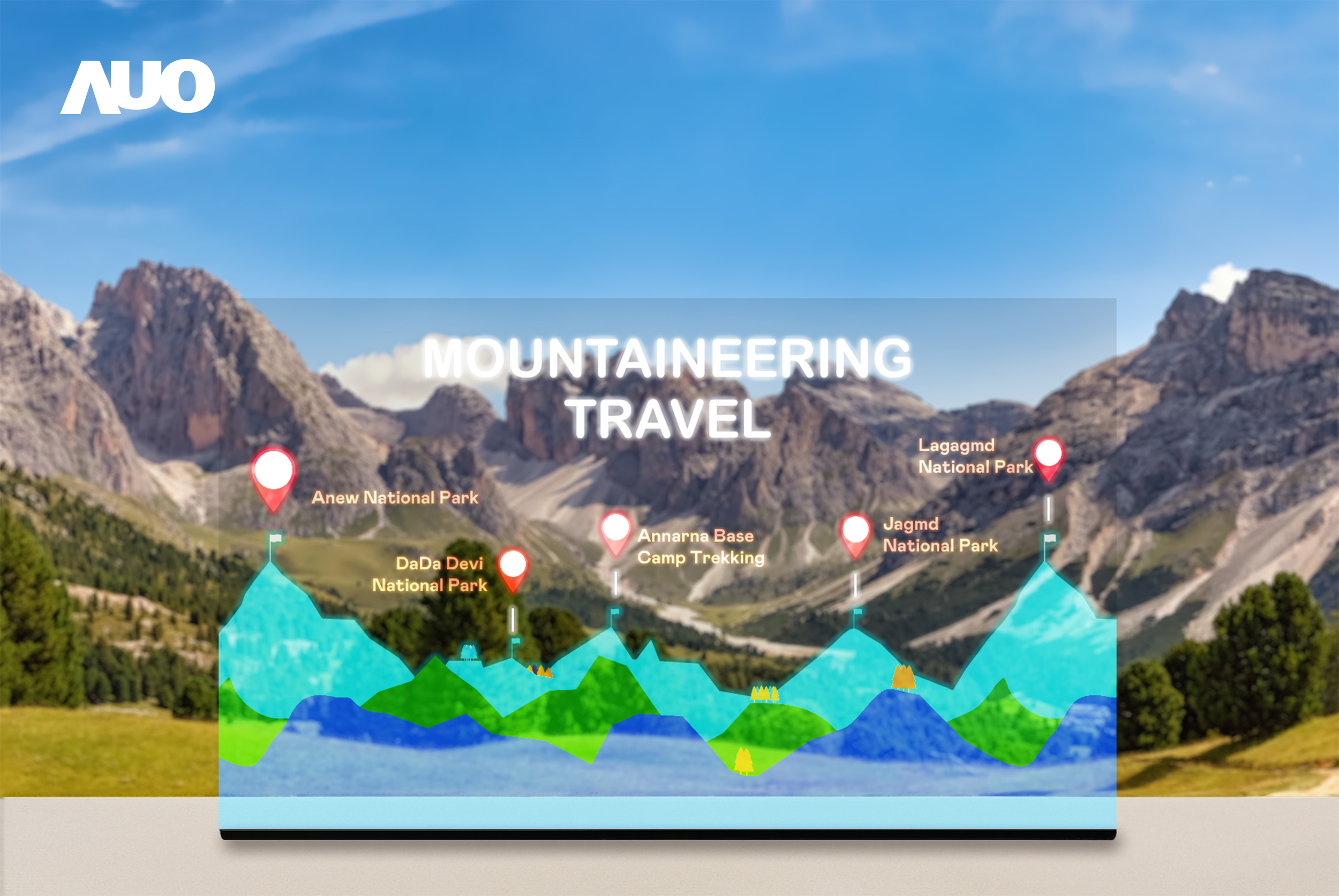 k1体育展示全球单片尺寸最大(*)42吋透明Micro LED显示器拼接而成的〝64吋透明Micro LED显示器〞，具备高透明度、1,000 nits高亮度、广色域、采用三边无边框的无缝拼接等多重特色，呈现超高清、细腻画质而不遮挡后方视觉，满足层峰需求，可广泛运用于零售、艺术展览或商业空间等场域