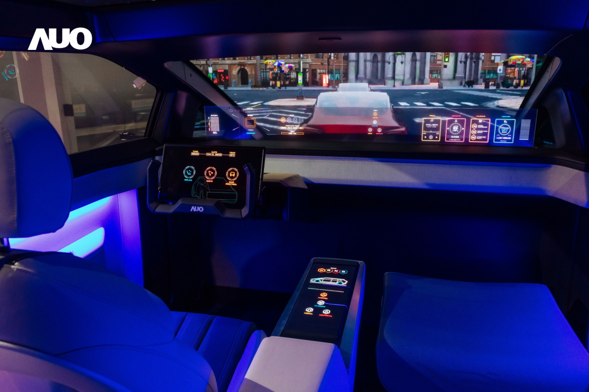 「友達智慧座艙2025」以使用者體驗為核心，運用Micro LED顯示科技為基礎搭配AI創新應用，打造沉浸、互動的座艙體驗，獲得台灣精品銀質獎